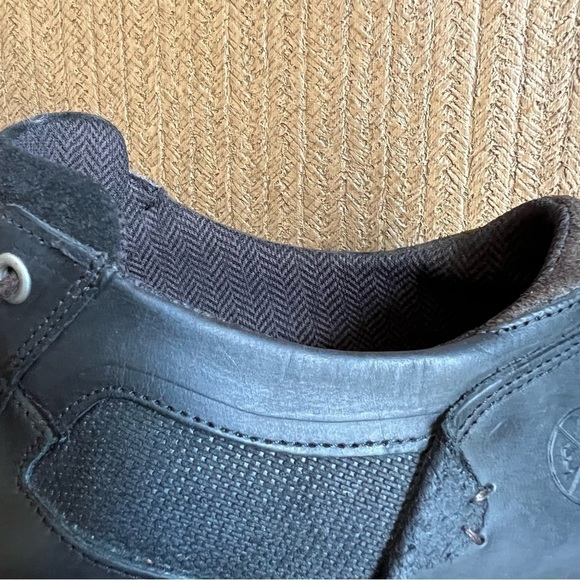 Zara Black Leather Dress/Casual Lace Up Shoes​​​​​​​​​​​​​​ - Picture 7 of 8